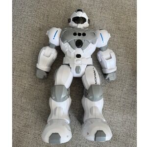 Interactive Robot Toy with Wheels, Lights and Sounds for‎ Kids